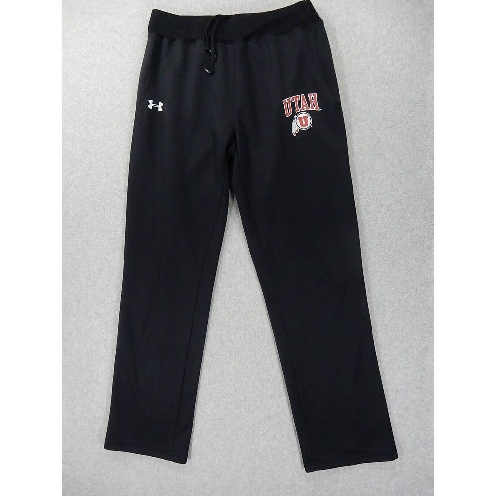 Utah Utes Under Armour Sweatpants‎ (Women's Medium) Black/Red